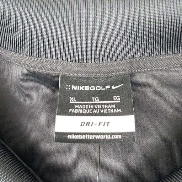 NWT Nike Dri Fit Men’s “Summer At Syracuse” Dark Gray Golf Polo Shirt Size XL - Picture 5 of 9